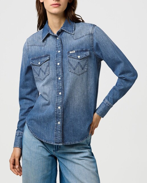 Imagen 0 de Camisa de mujer vaquera