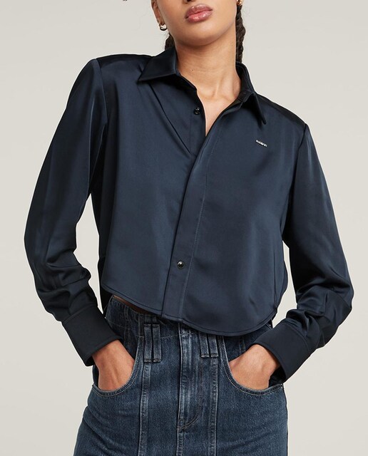 Imagen 0 de Camisa Holiday Cropped de mujer