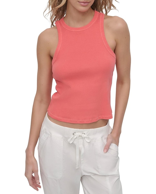 Imagen 0 de Tank top de mujer con cuello redondo.