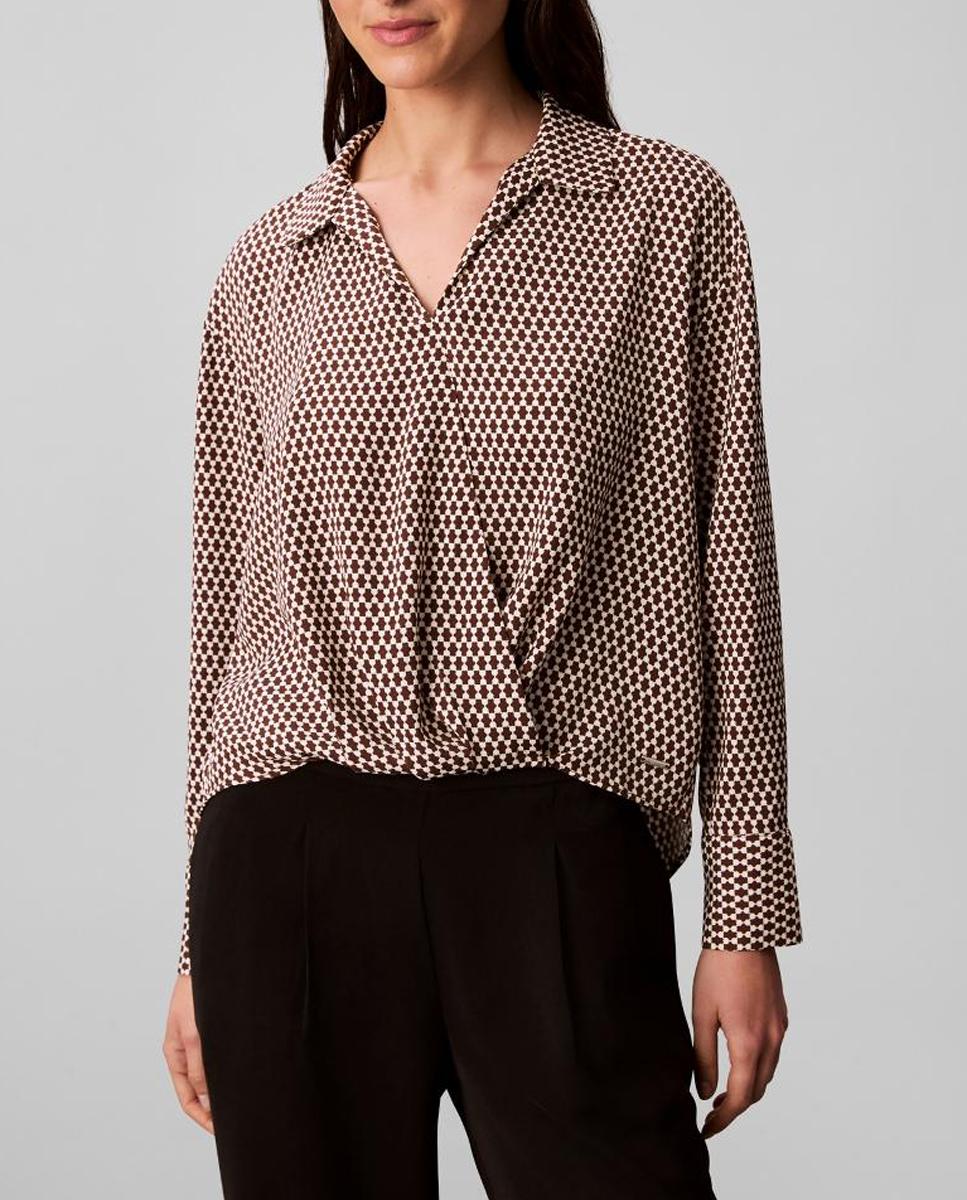Imagen 0 de Blusa crepé de mujer