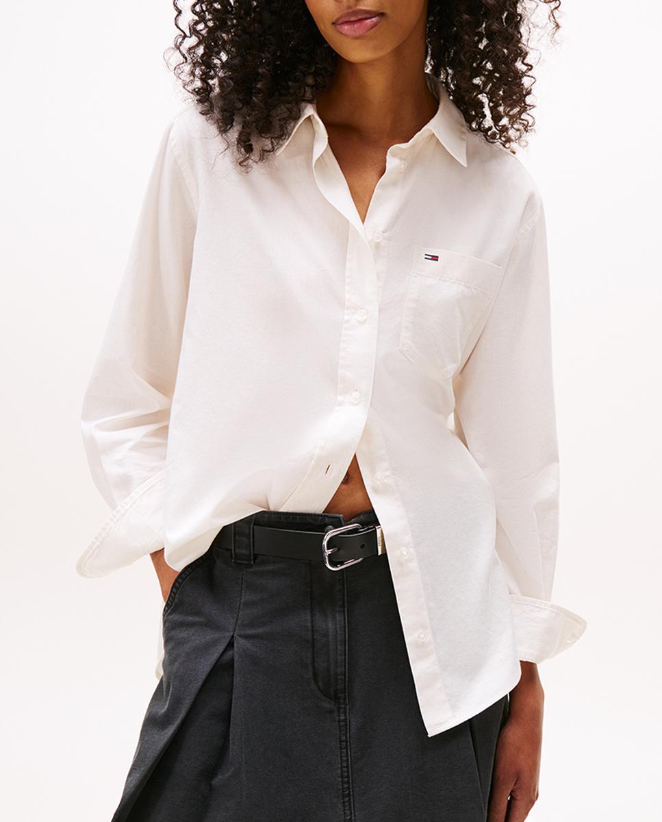Imagen 0 de Camisa de manga larga de mujer relaxed fit