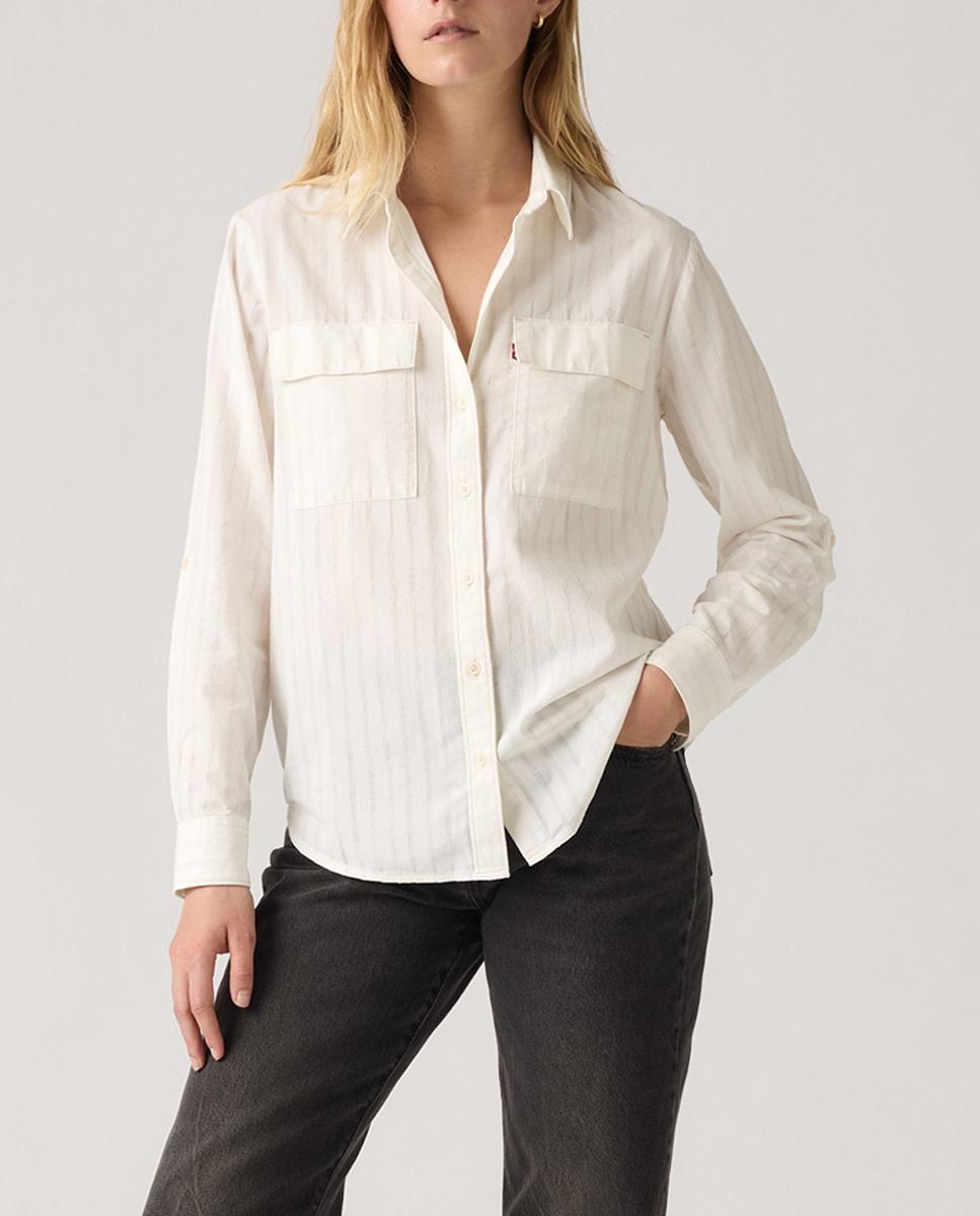 Imagen 0 de Camisa de mujer de manga larga