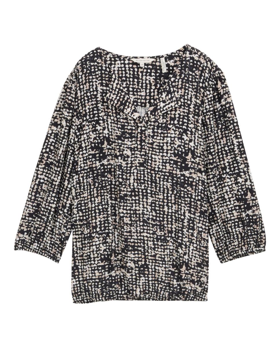 Imagen 0 de Blusa de mujer de manga larga con escote en V femenino