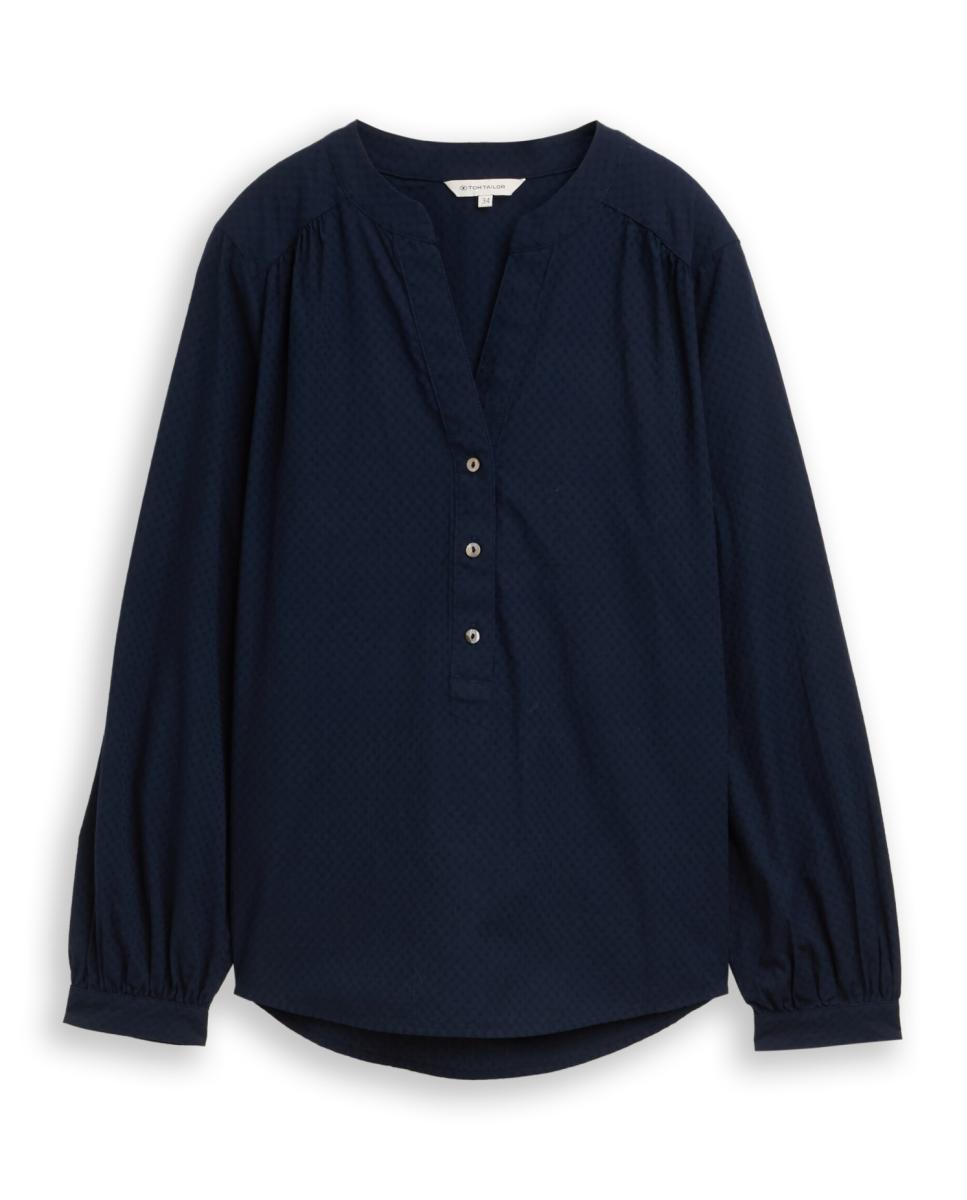 Imagen 0 de Blusa de mujer de manga larga con estructura sólida