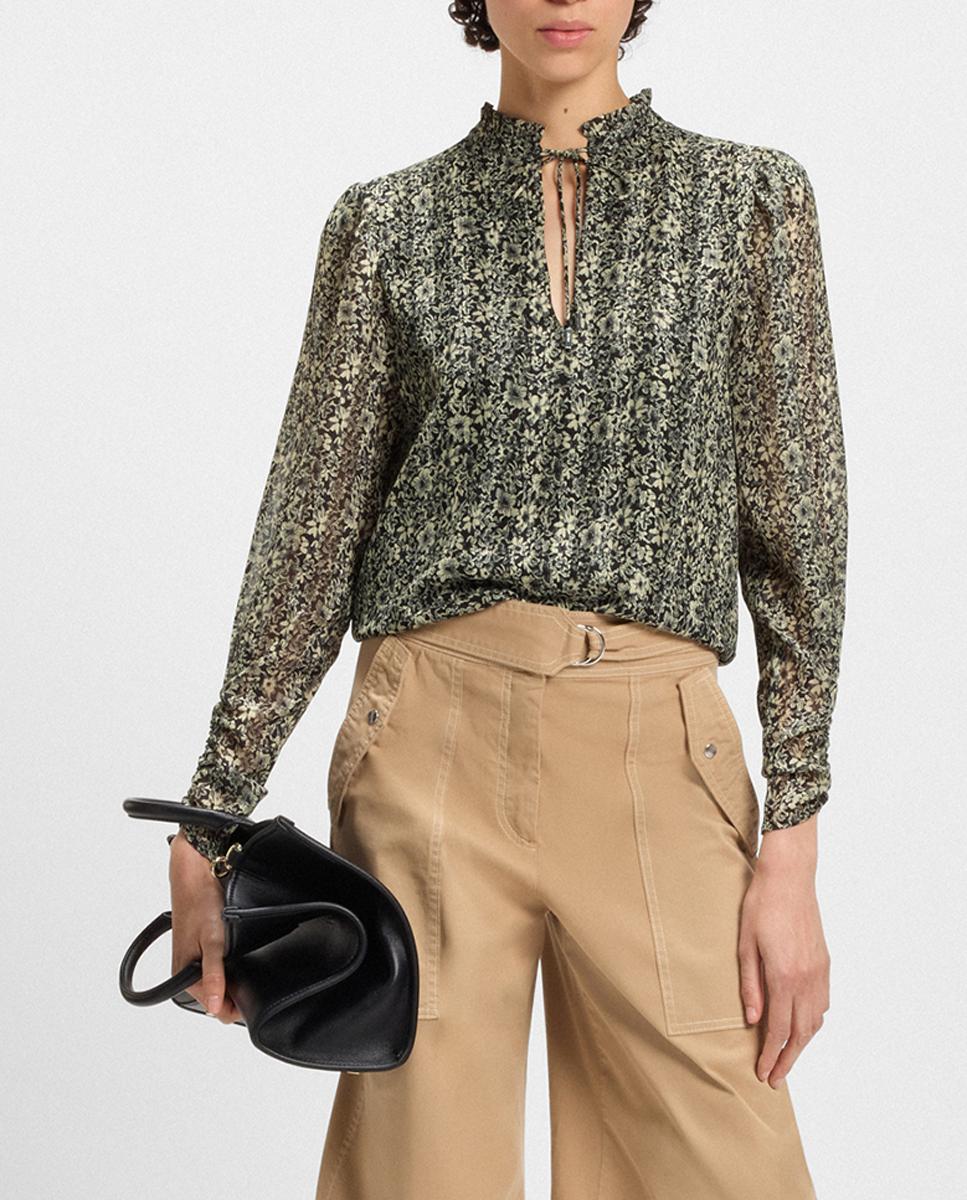Imagen 0 de Camisa cuello mao manga larga