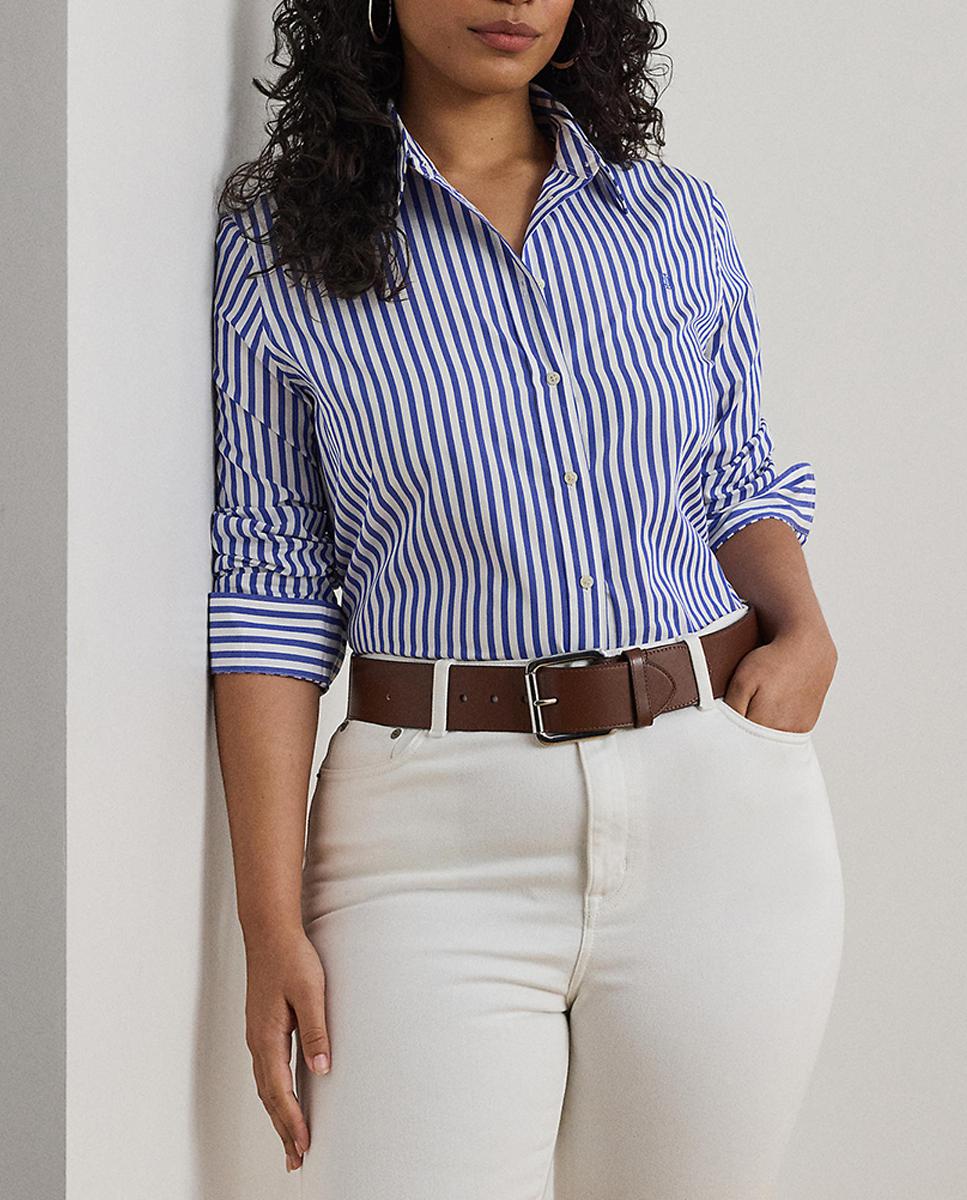 Imagen 0 de Camisa de mujer de algodón Classic Fit