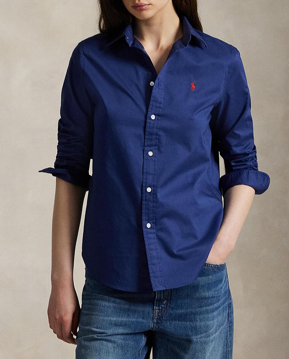 Imagen 0 de Camisa de mujer oxford de algodón Classic Fit