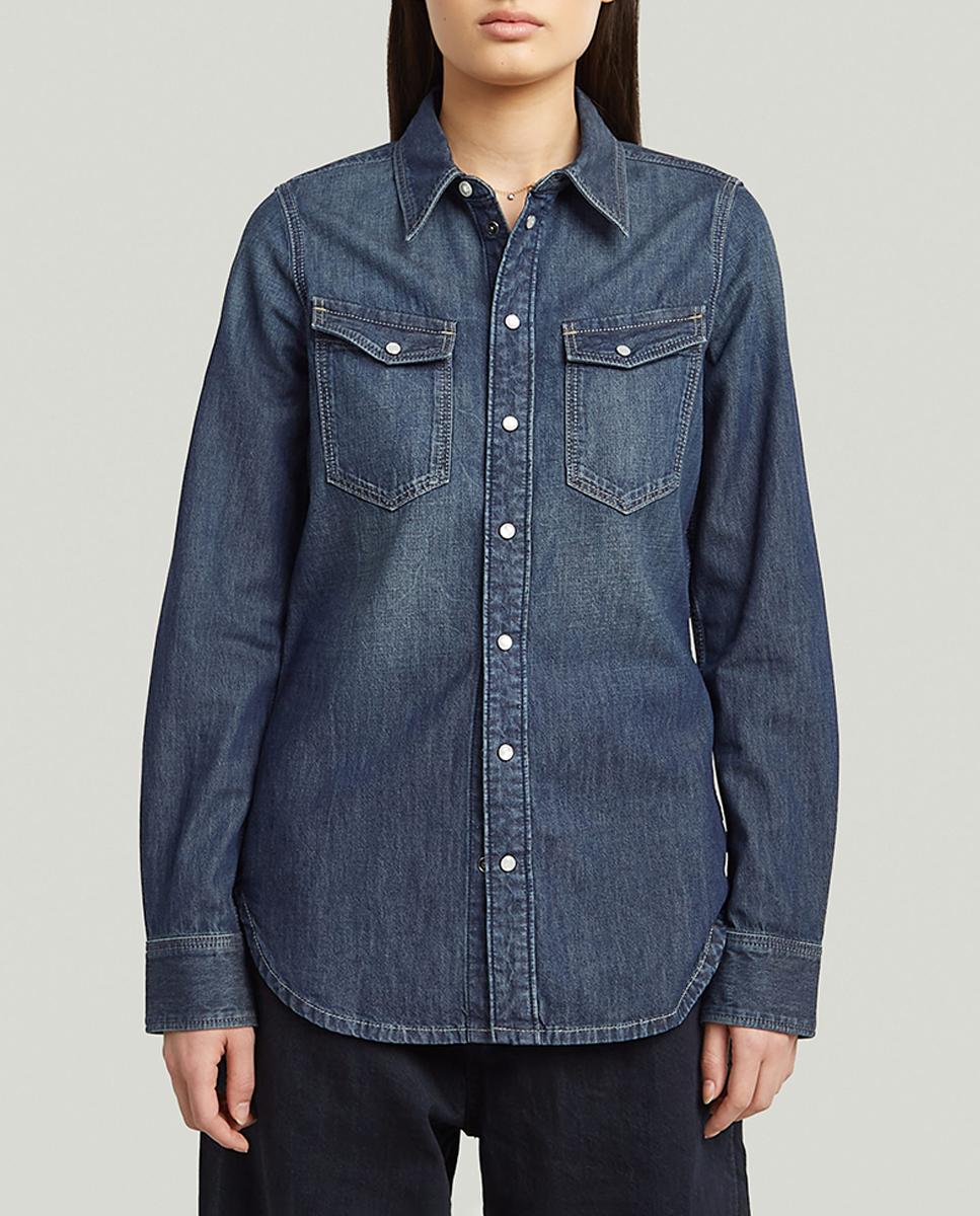 Imagen 0 de Camisa Slim de mujer manga larga