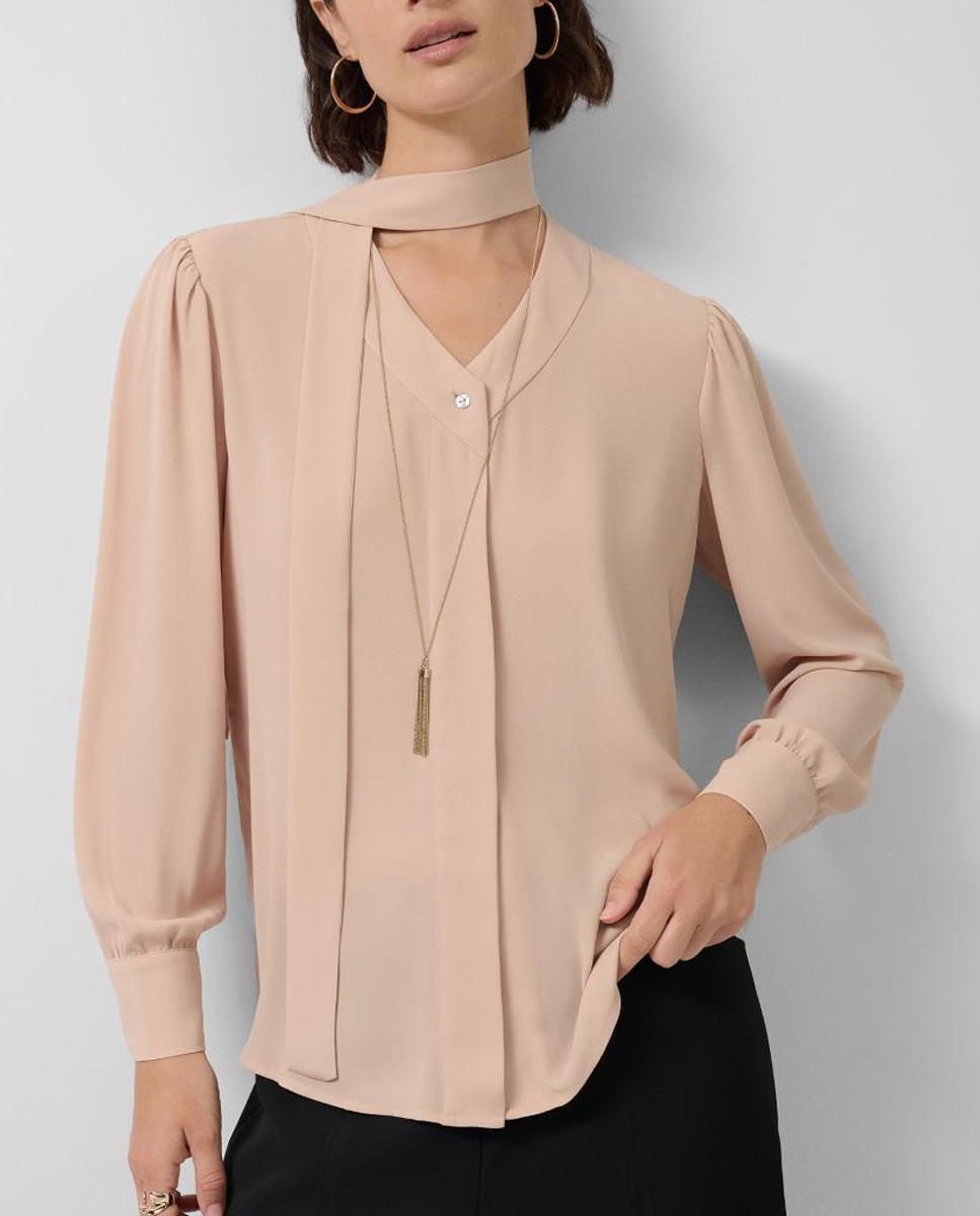 Imagen 0 de Blusa de mujer versase cuello lazada