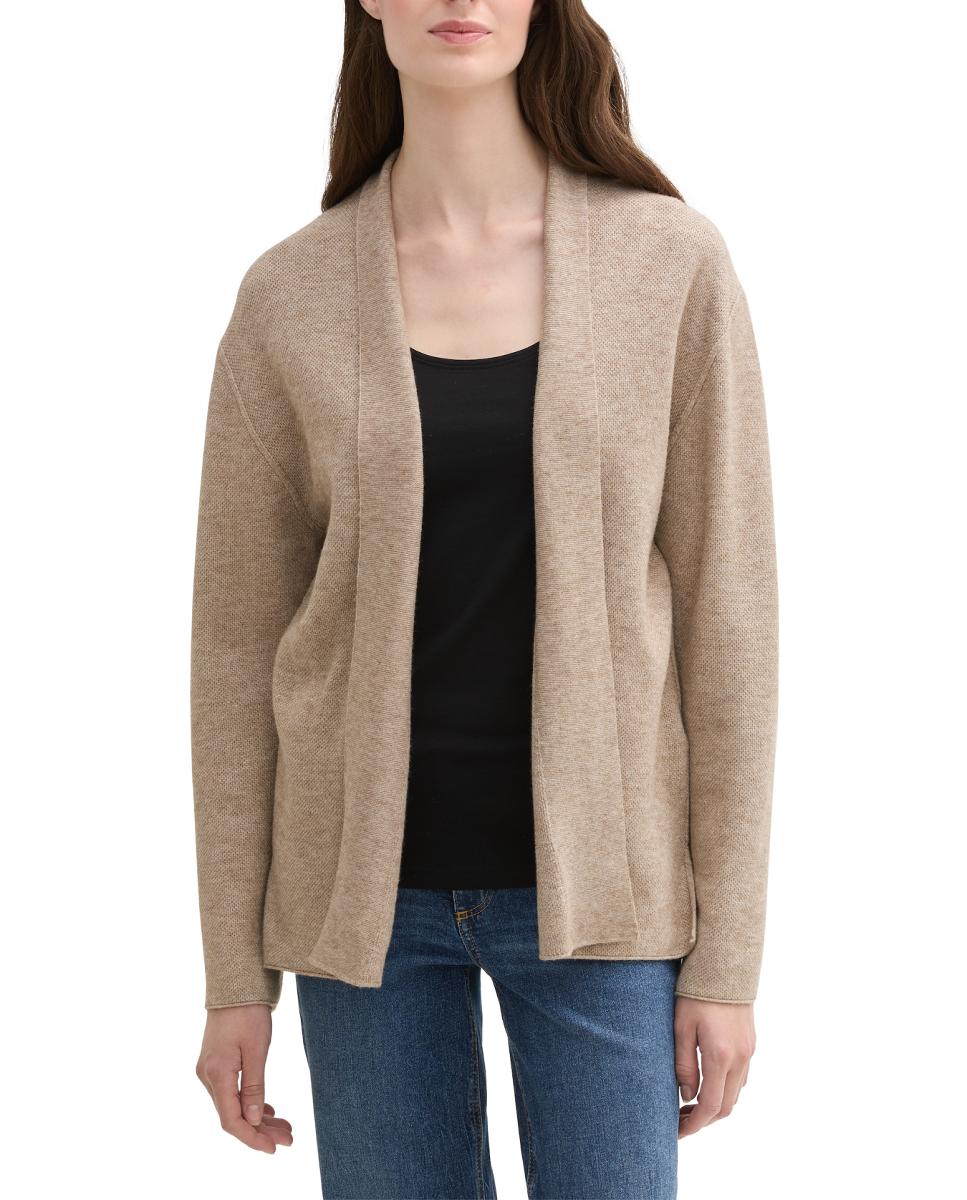 Imagen 0 de Cardigan de mujer de punto de color liso