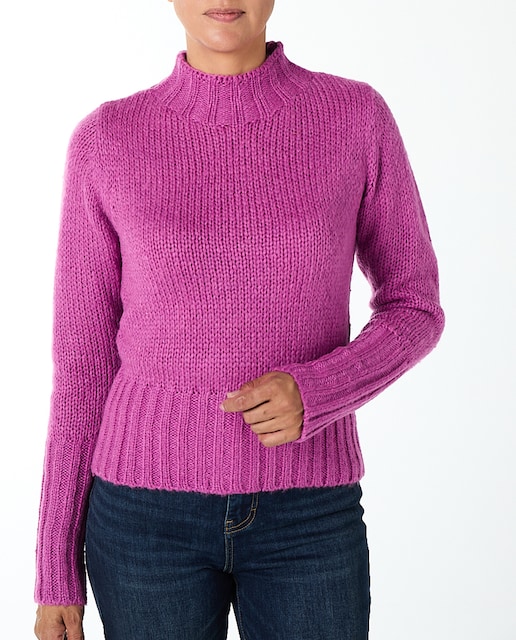 Imagen 0 de Jersey de cuello subido y manga larga