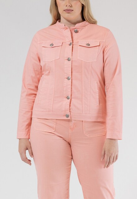 Imagen 0 de Cazadora de mujer sarga fina con cuello mao