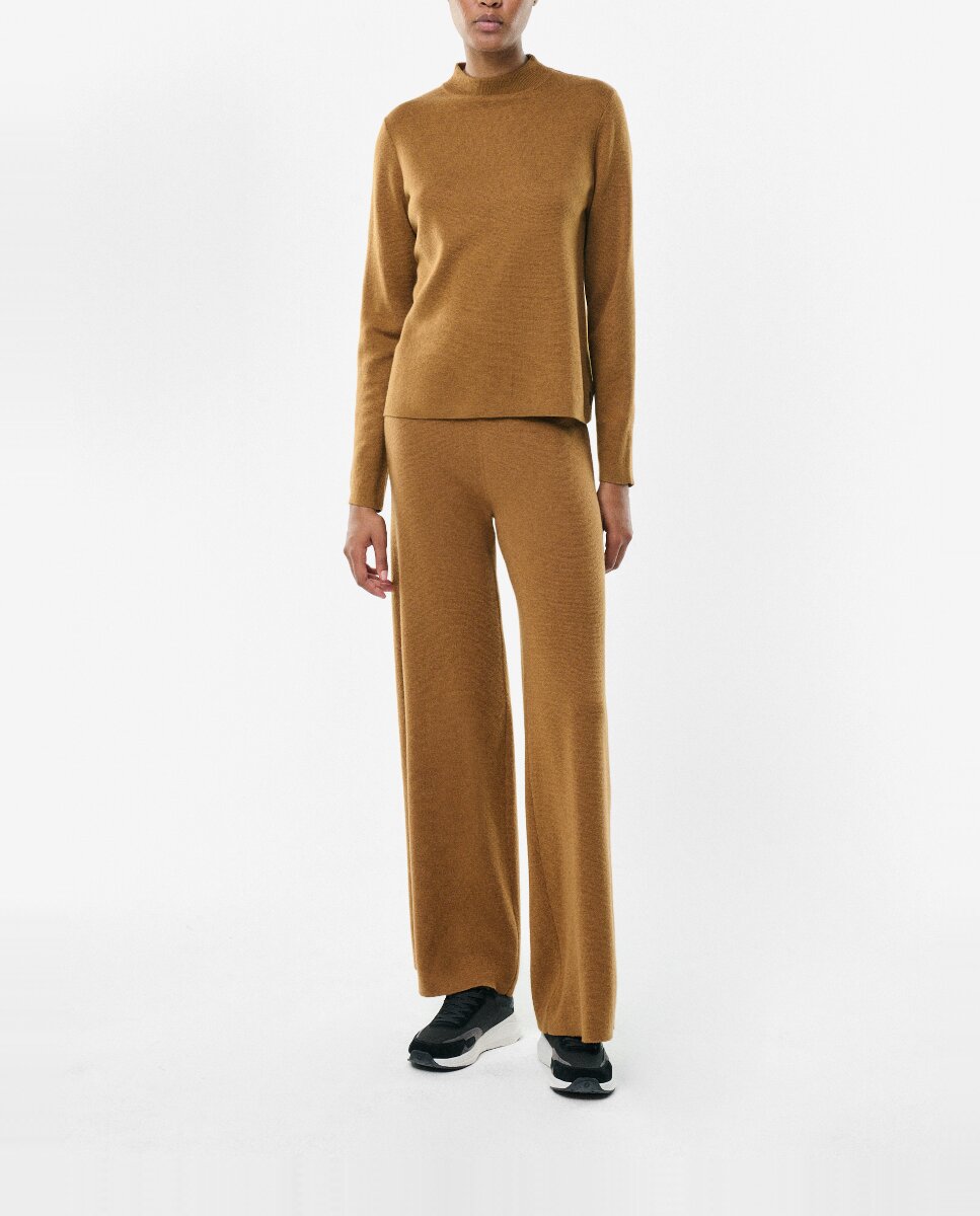 Imagen 0 de Jersey mujer de punto fino con cuello alto