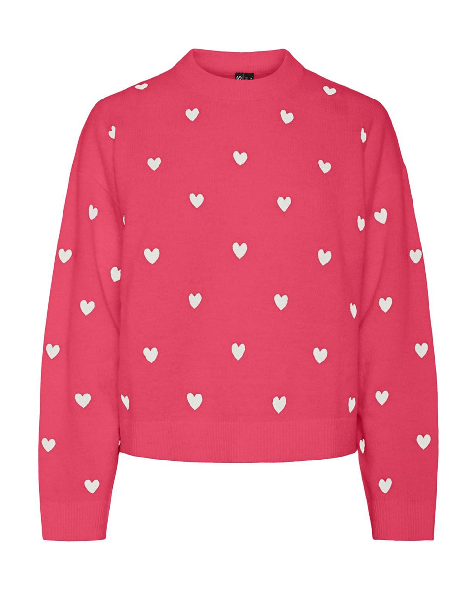 Imagen 0 de Jersey de corazones de mujer.