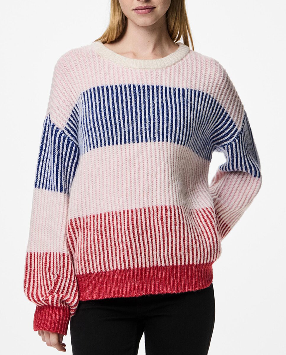 Imagen 0 de Jersey de rayas de mujer.