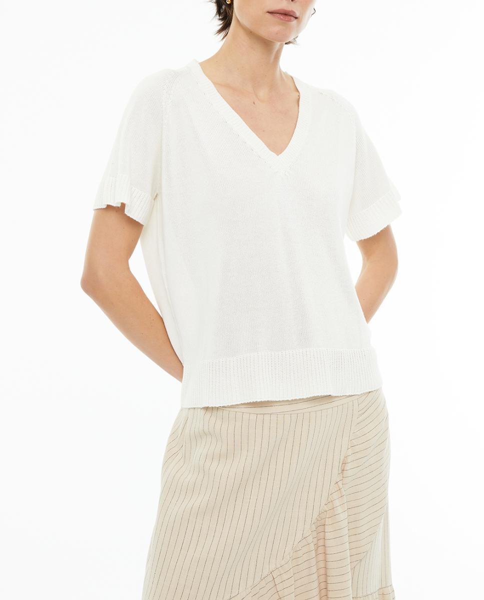 Imagen 0 de Jersey de mujer oversize de manga corta