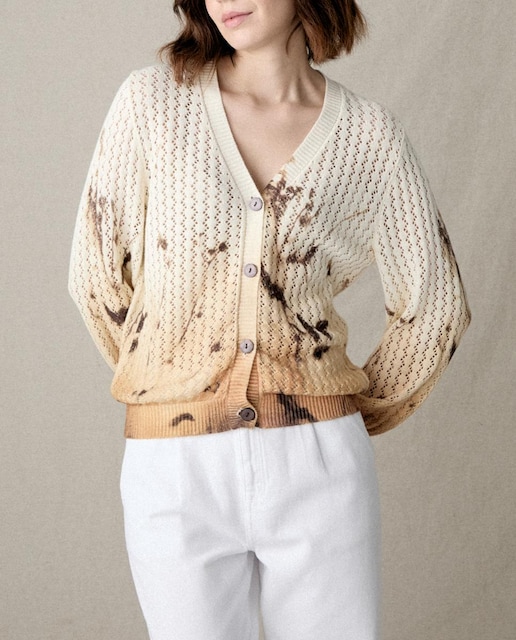 Imagen 0 de Chaqueta calada estampada