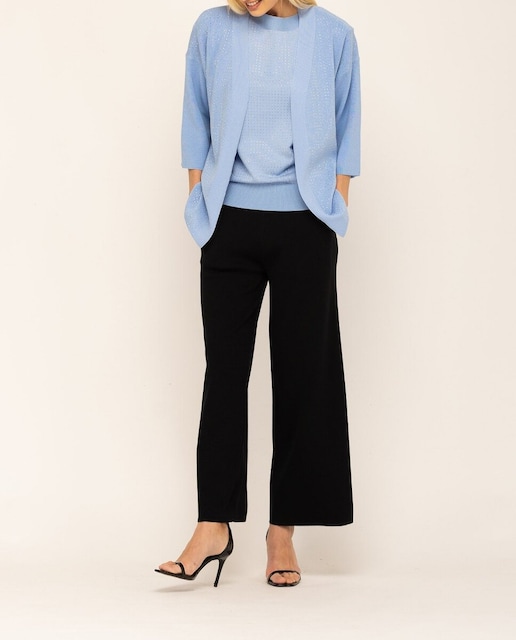 Imagen 0 de Cárdigan de mujer de punto de manga corta Alma