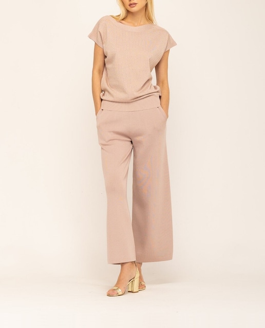 Imagen 0 de Jersey de mujer con pedrería de manga corta Alma