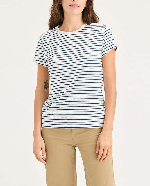 Imagen 0 de Camiseta de mujer manga corta cuello redondo