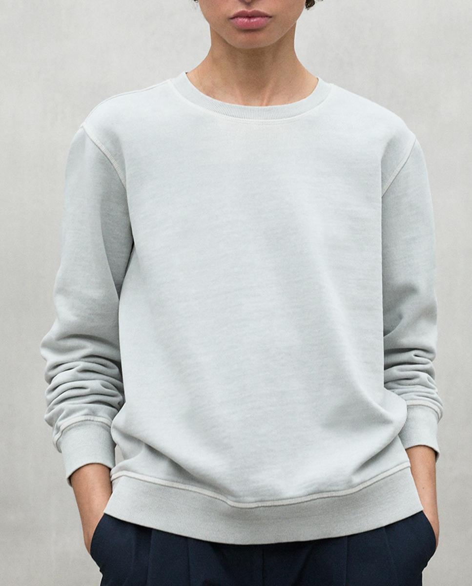 Imagen 0 de Sudadera de mujer con cuello redondo y regular fit