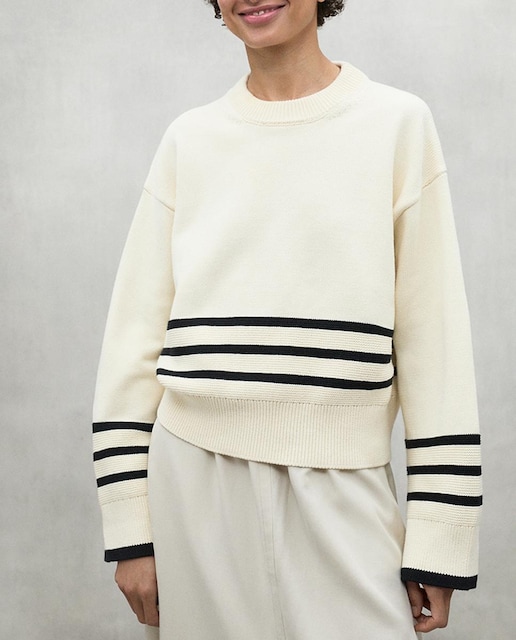 Imagen 0 de Jersey de punto de mujer cuello redondo relaxed fit