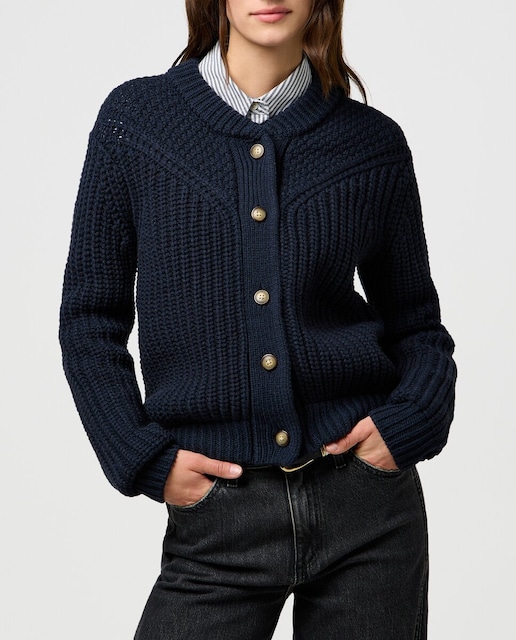 Imagen 0 de Cárdigan de mujer estilo vaquero