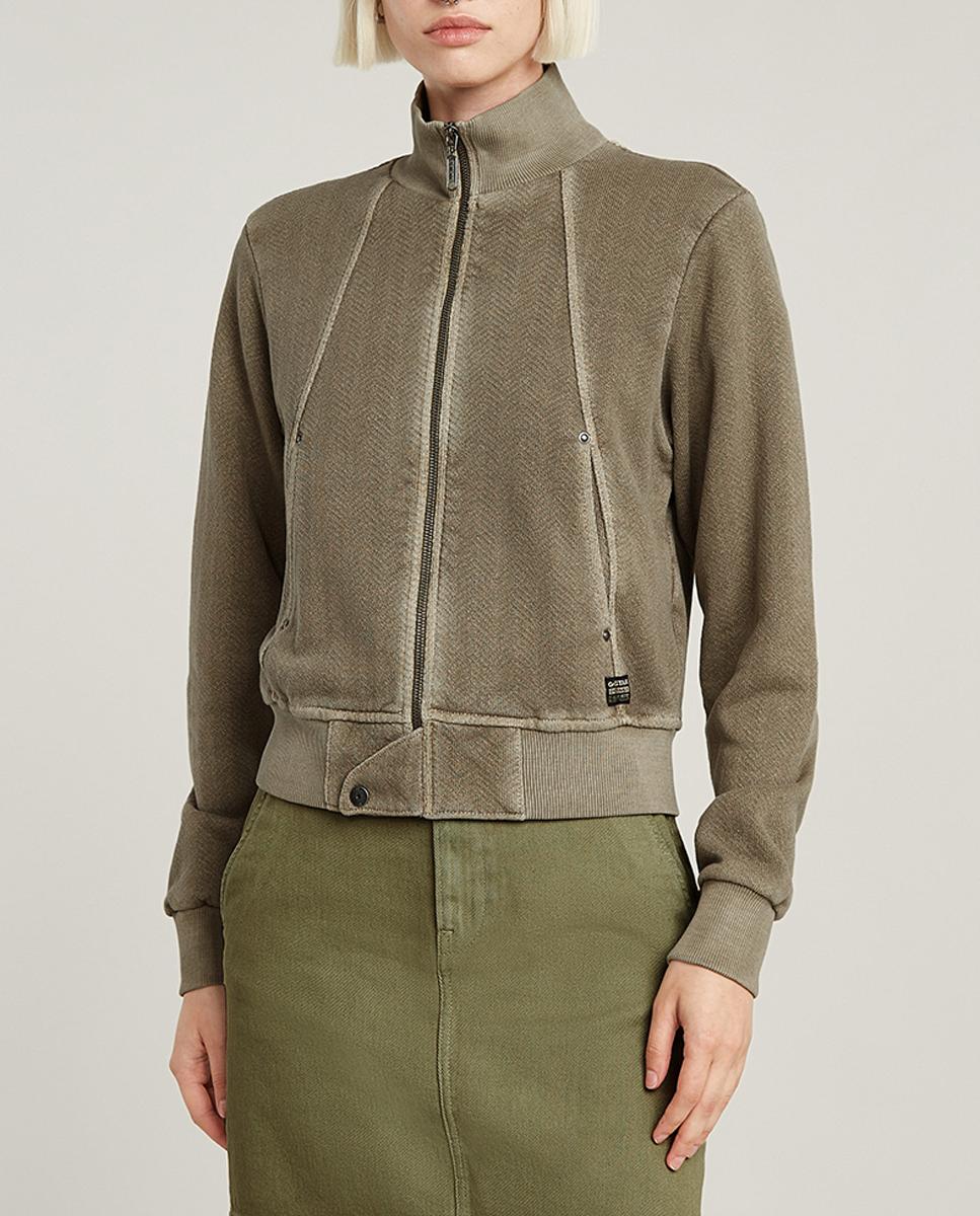 Imagen 0 de Chaqueta Overdyed Slim Track Sweater de mujer