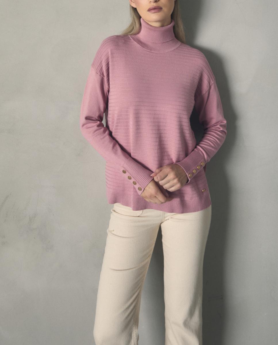 Imagen 0 de Jersey cuello alto