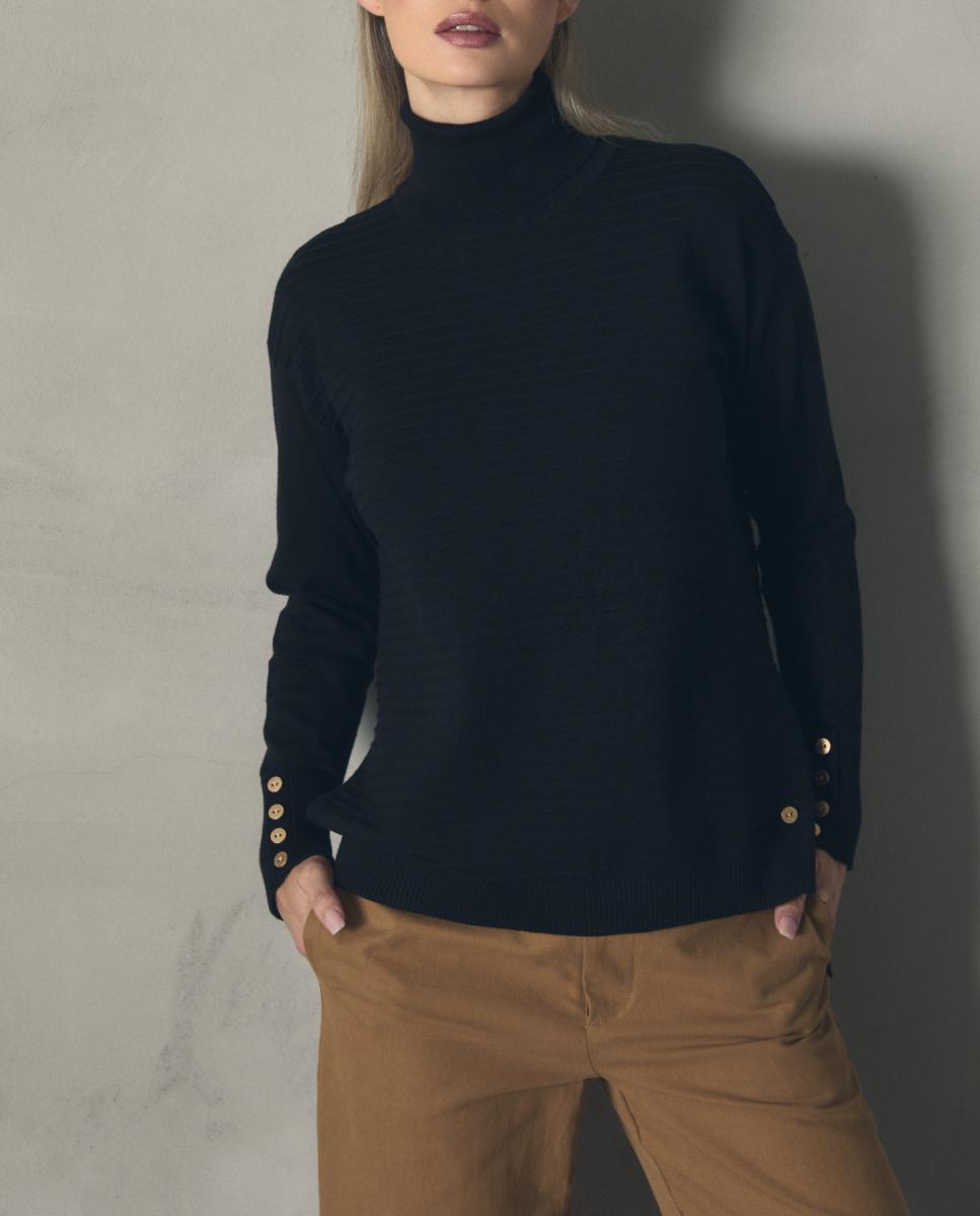 Imagen 0 de Jersey cuello alto