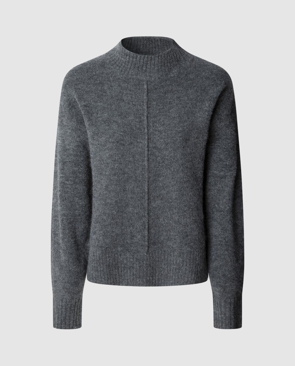 Imagen 0 de Jersey de mujer cuello perkins con costura central