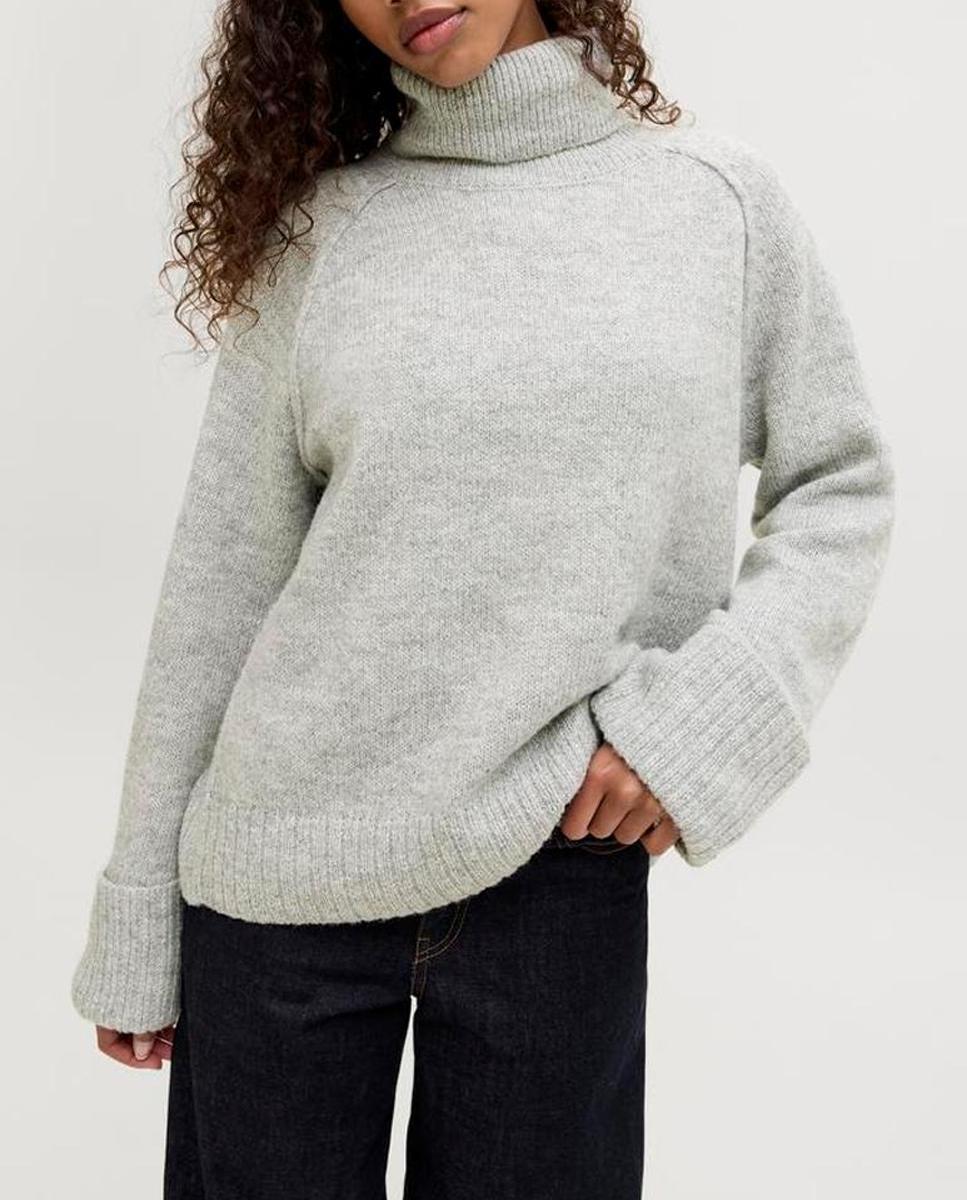 Imagen 0 de Jersey de mujer de punto con cuello alto