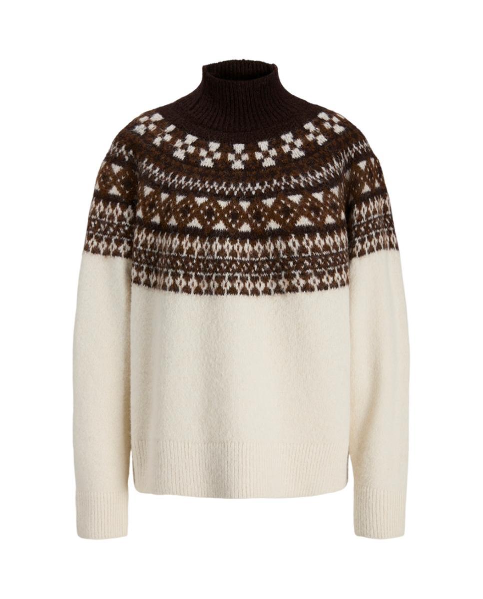 Imagen 0 de Jersey de mujer de punto con cuello alto