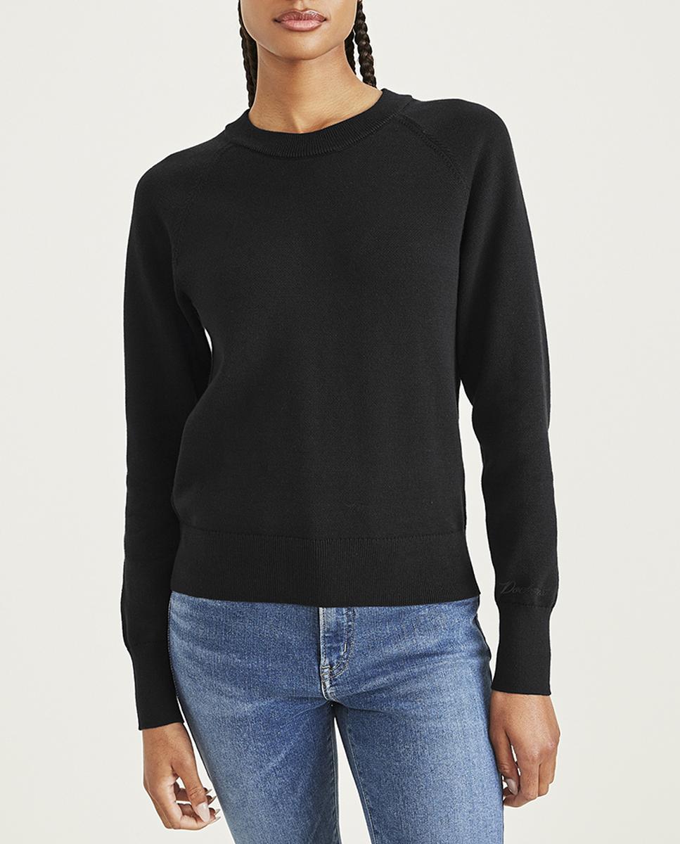 Imagen 0 de Jersey de mujer de lana y cuello redondo.
