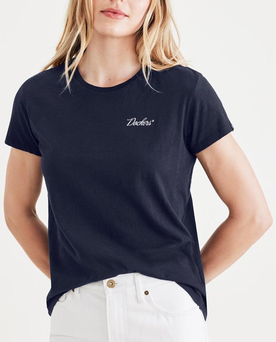Imagen 0 de Camiseta de mujer manga corta y cuello redondo