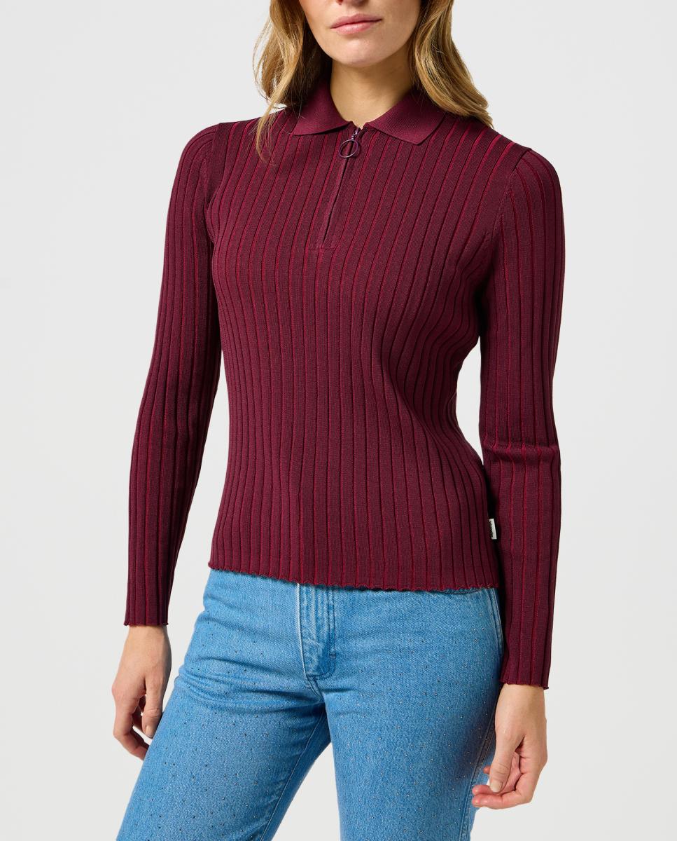 Imagen 0 de Polo de punto de mujer