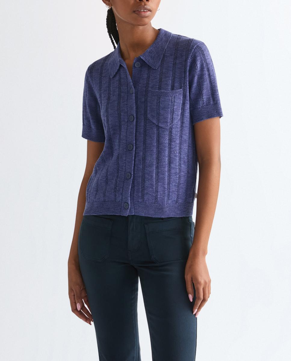 Imagen 0 de Polo de punto de mujer