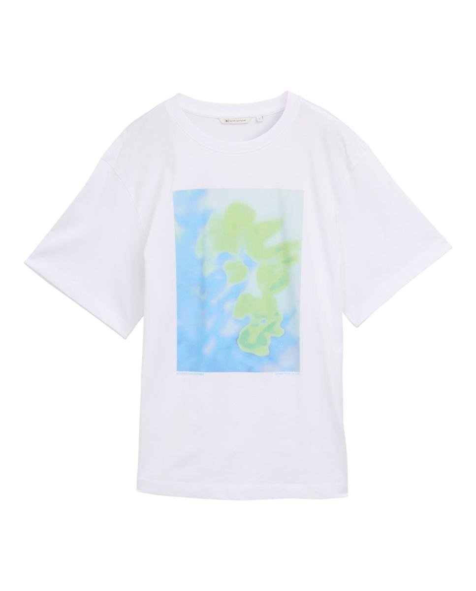 Imagen 0 de Camiseta de mujer con estamapado pequeño
