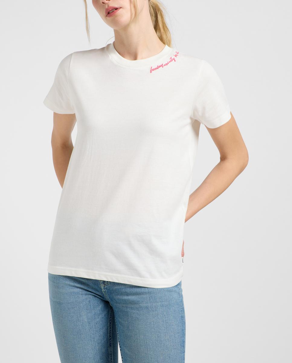 Imagen 0 de Camiseta de manga corta de mujer ajustada