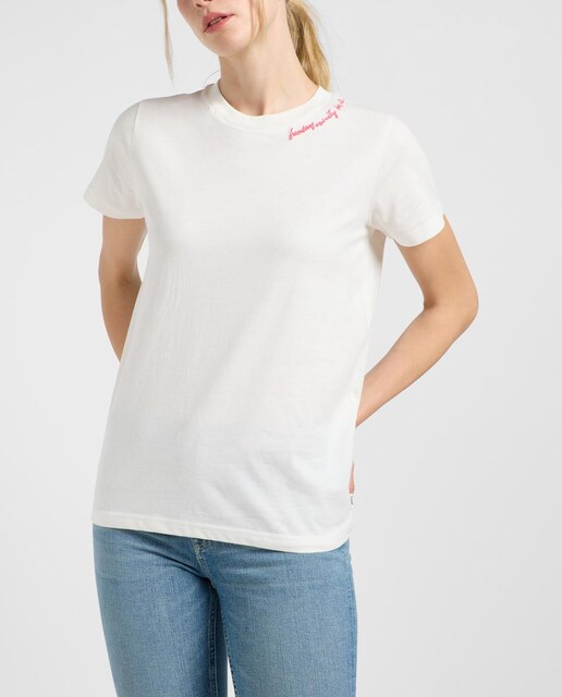 Imagen 0 de Camiseta de manga corta de mujer ajustada