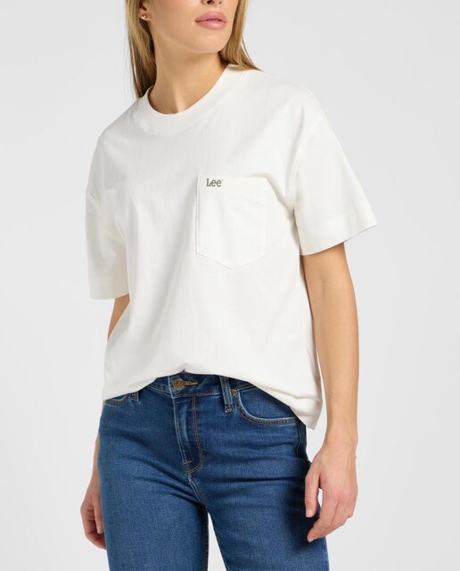Imagen 0 de Camiseta de manga corta de mujer con bolsillo