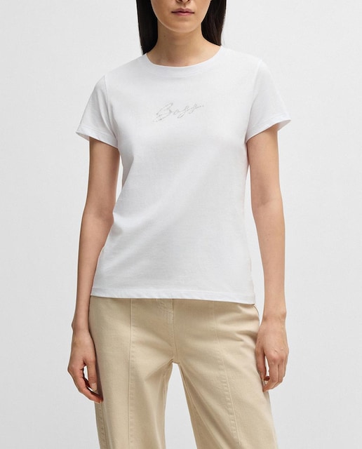 Imagen 0 de Camiseta cuello caja manga corta