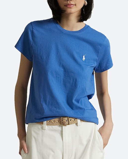 Imagen 0 de Camiseta de mujer básica con logo bordado