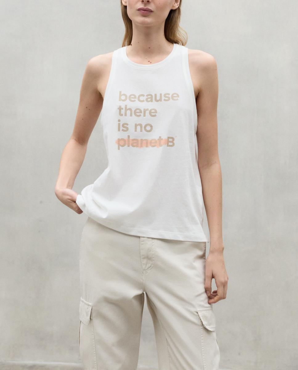 Imagen 0 de Camiseta mujer sostenible sin mangas