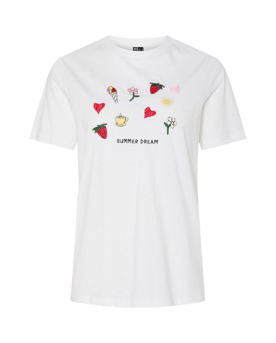 Imagen 0 de Camiseta bordada de manga corta