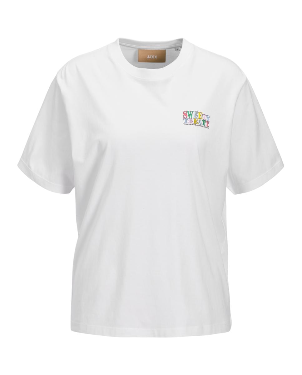 Imagen 0 de Camiseta de mujer de manga corta con backprint