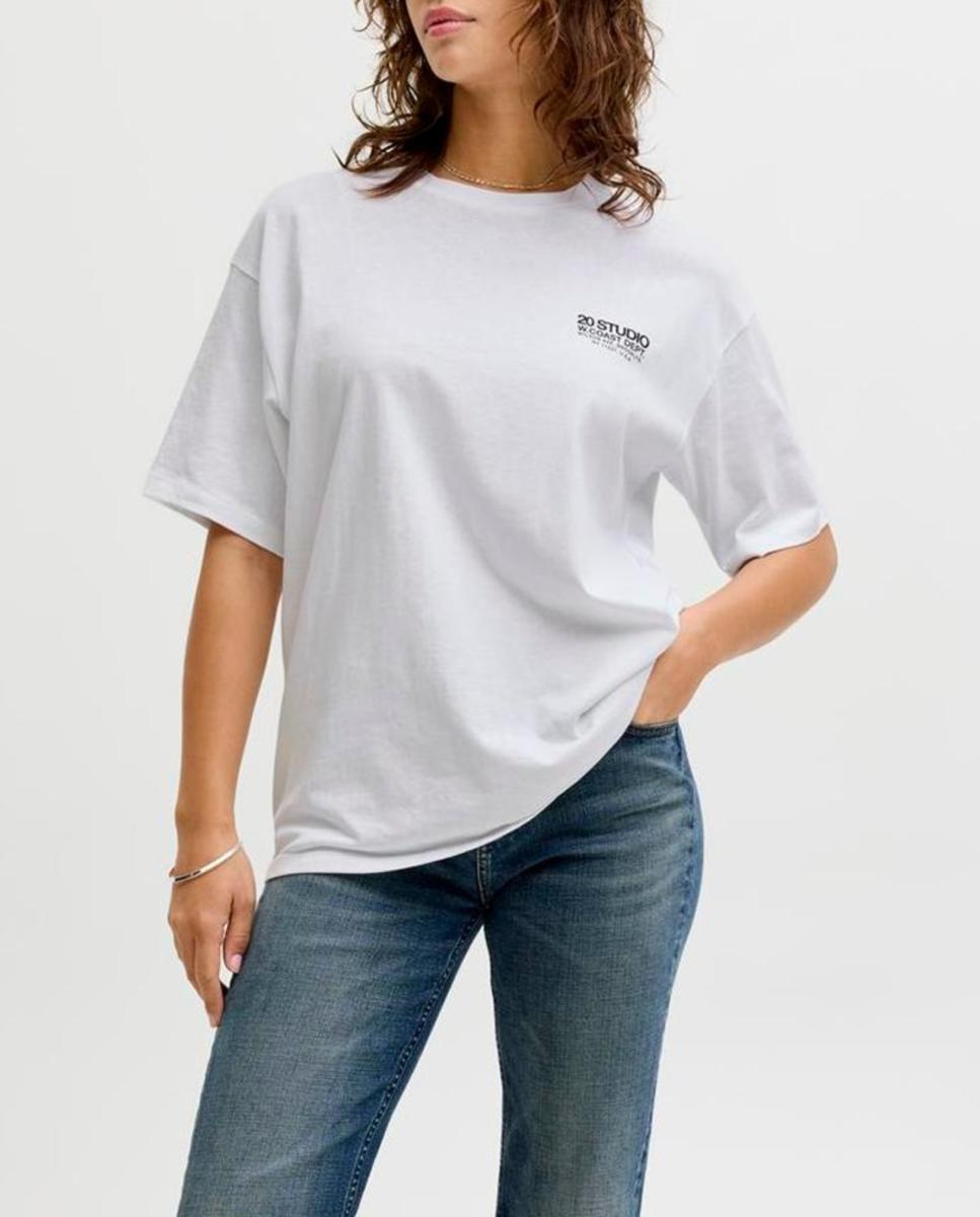 Imagen 0 de Camiseta de mujer manga corta con back print