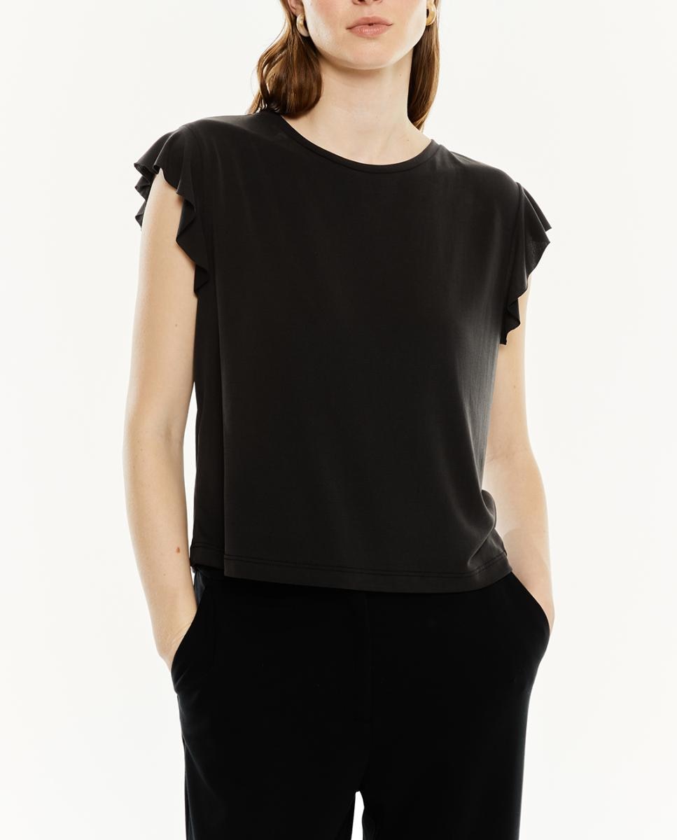 Imagen 0 de Camiseta de mujer volante