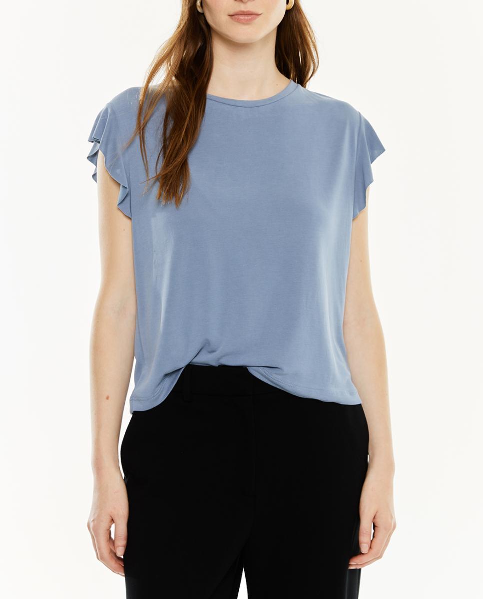 Imagen 0 de Camiseta de mujer volante