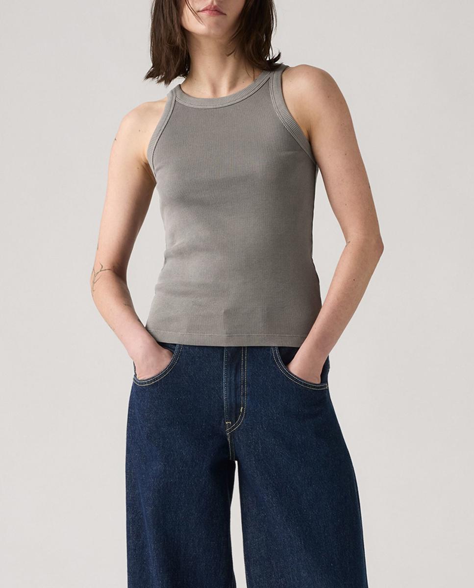 Imagen 0 de Camiseta de mujer de tirantes cuello redondo